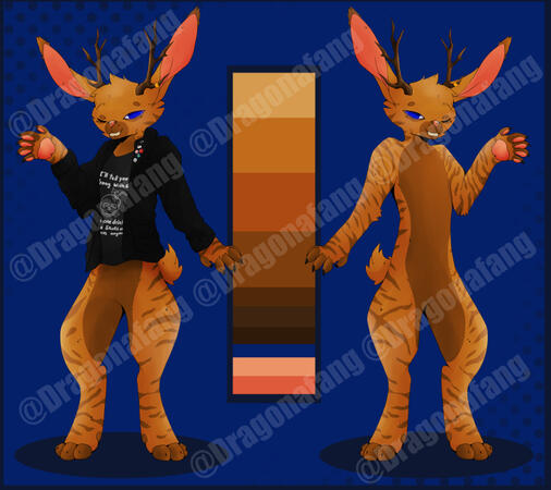 Basic character sheet commissioned by CrownTM on discord